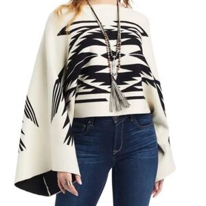Ariat Ladies Intarsia Sweater Chimayo Poncho